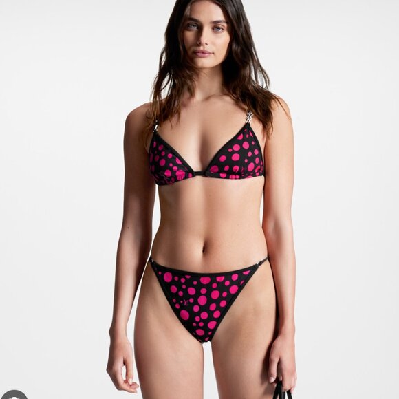 NWT LOUIS VUITTON x Yayoi Kusama Infinity Dots Bikini SET top-38, bottom - 40 - Picture 1 of 5